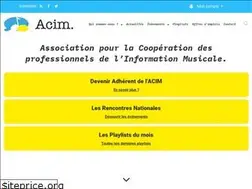 Sites similar to acim.asso.fr