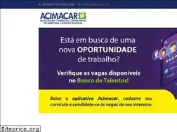 Sites similar to acimacar.com.br
