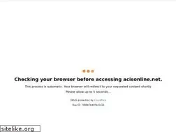Sites similar to acisonline.net
