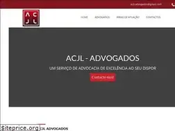 Sites similar to acjladvogados.pt