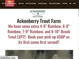 Sites similar to ackenberrytroutfarms.com