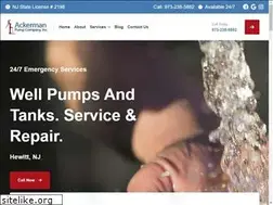 Sites similar to ackermanpump.com