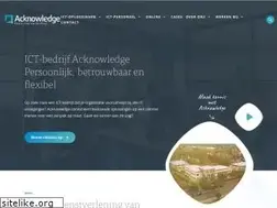 Sites similar to acknowledge.nl