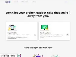 Sites similar to acko.tech