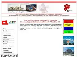 Sites similar to acl-ijcnlp-2009.org