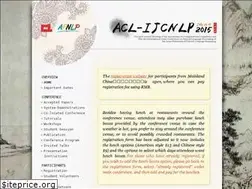 Sites similar to acl2015.org