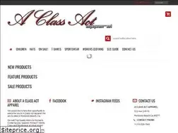 Sites similar to aclassactapparel.com