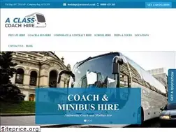 Sites similar to aclasscoachhire.co.uk