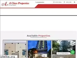 Sites similar to aclassproperties.in