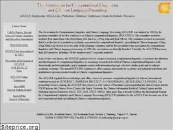Sites similar to aclclp.org.tw