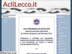 Sites similar to aclilecco.it