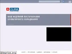 Sites similar to aclima.ua