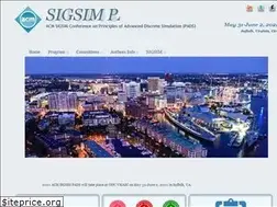 Sites similar to acm-sigsim-pads.org