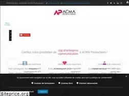 Sites similar to acma-productions.com