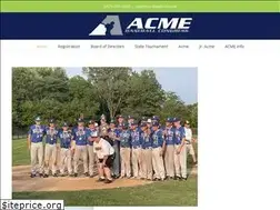 Sites similar to acmebaseballcongress.org
