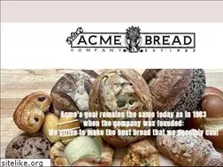 Sites similar to acmebread.com