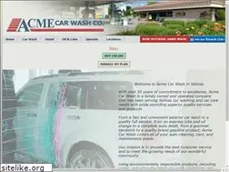 Sites similar to acmecarwashsalinas.com