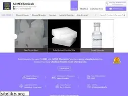 Sites similar to acmechemicals.in