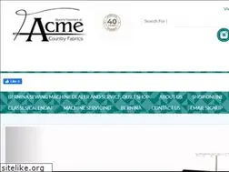 Sites similar to acmecountryfabrics.com