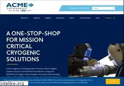 Sites similar to acmecryo.com