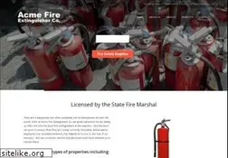 Sites similar to acmefireusa.com