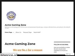 Sites similar to acmegamingzone.wordpress.com