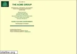 Sites similar to acmeinvestigations.com