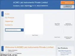 Sites similar to acmelabequipments.com