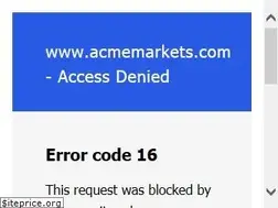 Sites similar to acmemarkets.com