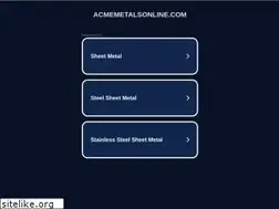Sites similar to acmemetalsonline.com