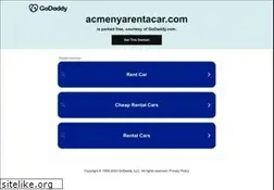 Sites similar to acmenyarentacar.com