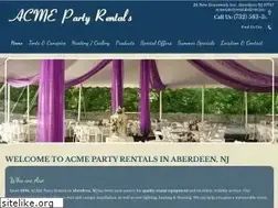Sites similar to acmepartyrentals.com
