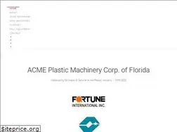 Sites similar to acmeplasticfl.com