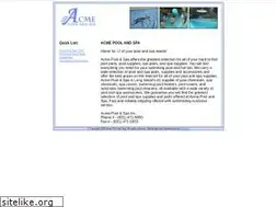 Sites similar to acmepoolandspa.com