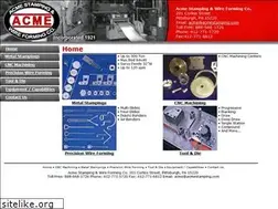 Sites similar to acmestamping.com