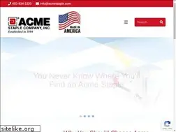 Sites similar to acmestaple.com