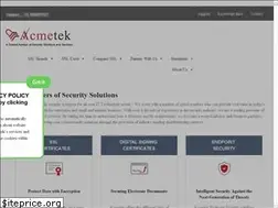 Sites similar to acmetek.in