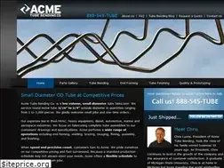 Sites similar to acmetubebending.com