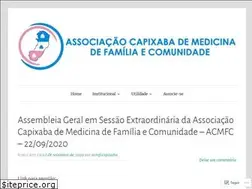 Sites similar to acmfccapixaba.wordpress.com