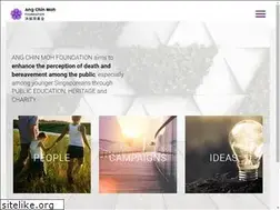 Sites similar to acmfoundation.sg