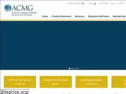 Sites similar to acmg.net
