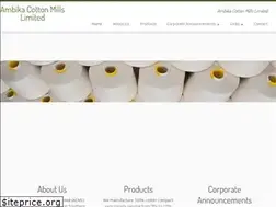 Sites similar to acmills.in