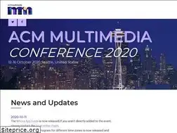 Sites similar to acmmm.org
