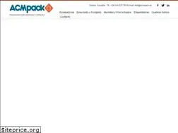 Sites similar to acmpack.es