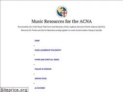 Sites similar to acnamusicresources.com