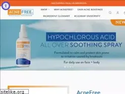 Sites similar to acnefree.com