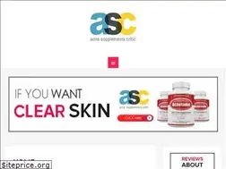 Sites similar to acnesupplementscritic.com