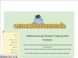 Sites similar to acnewhorizons.de