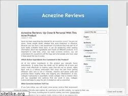 Sites similar to acnezinereviews.wordpress.com