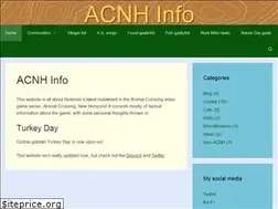 Sites similar to acnh.info